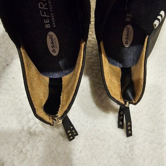 Dr Scholls Insane Shootie Ankle Boots Loafer Faux Suede Perforated Women Sz 8.5 - Picture 4 of 9